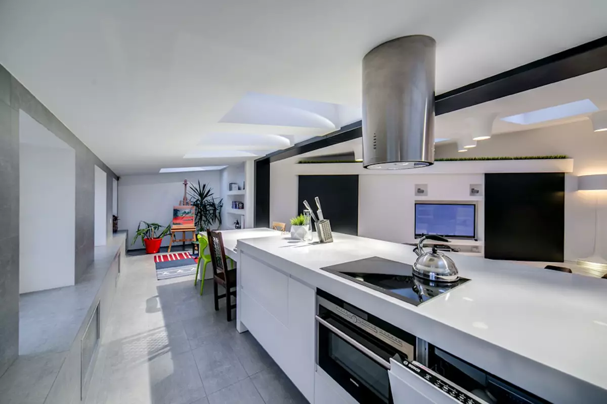 Moderne Küche als Ausgangspunkt für die Kochplatz Planung